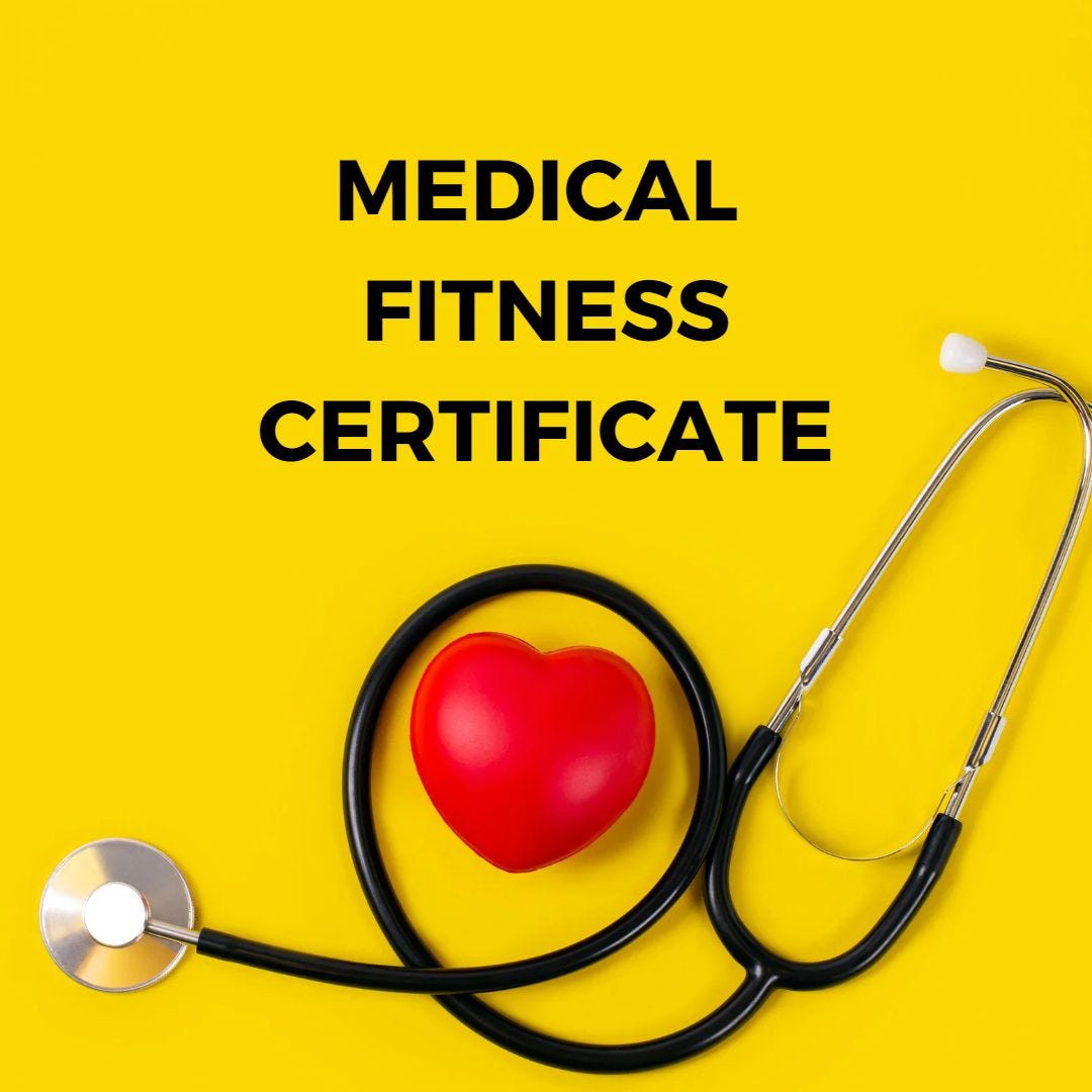 Demystifying the Medical Fitness Certificate: Your Gateway to Health and Wellness
